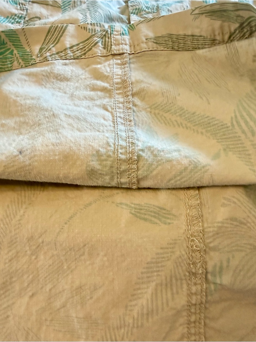Women’s Eddie Bauer Tropical Floral A-Line Skirt - Size 12 - Cotton/Spandex - Picture 7 of 13